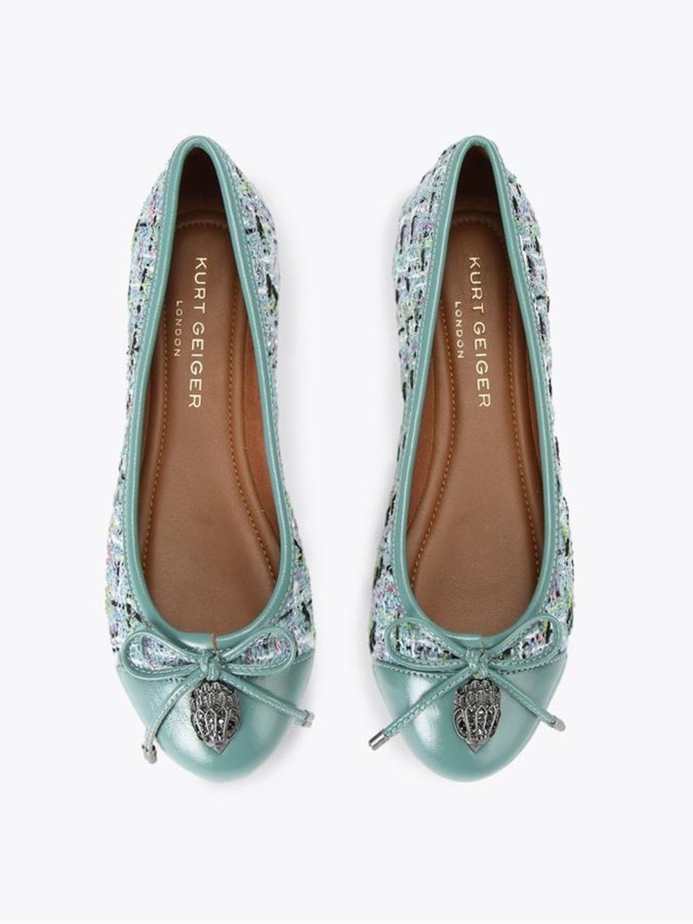 Kurt Geiger EAGLE BALLERINA FLAT - Picture 3 of 11